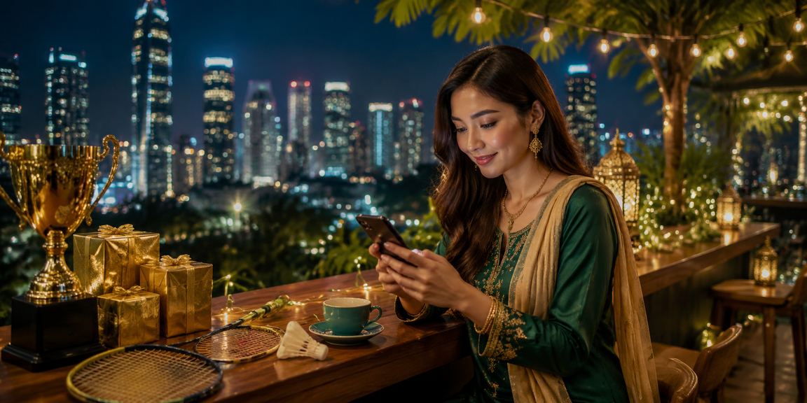 Users access football betting via smartphones during Hari Raya in Petaling Jaya